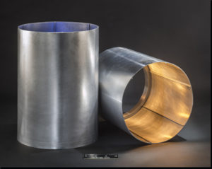 A picture of Near Net Integrally Stiffened Cylinders